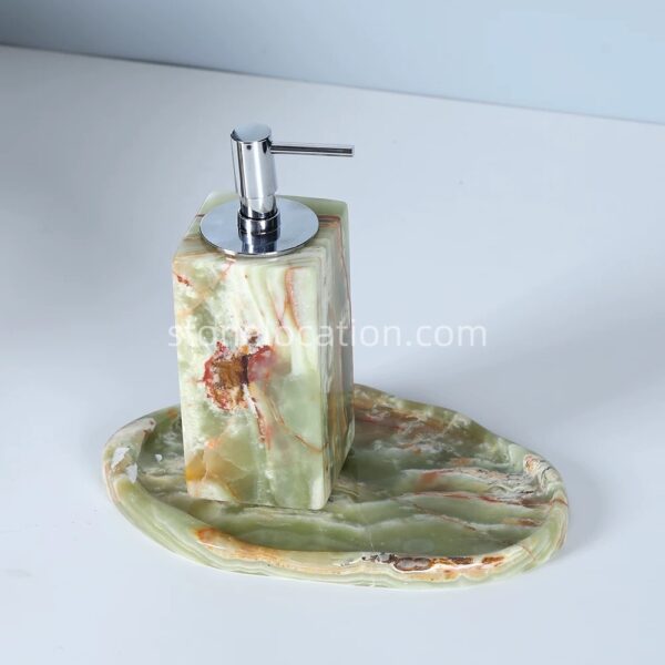 Green Onyx Soap Dispenser