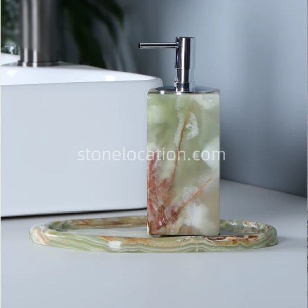 Green Onyx Soap Dispenser