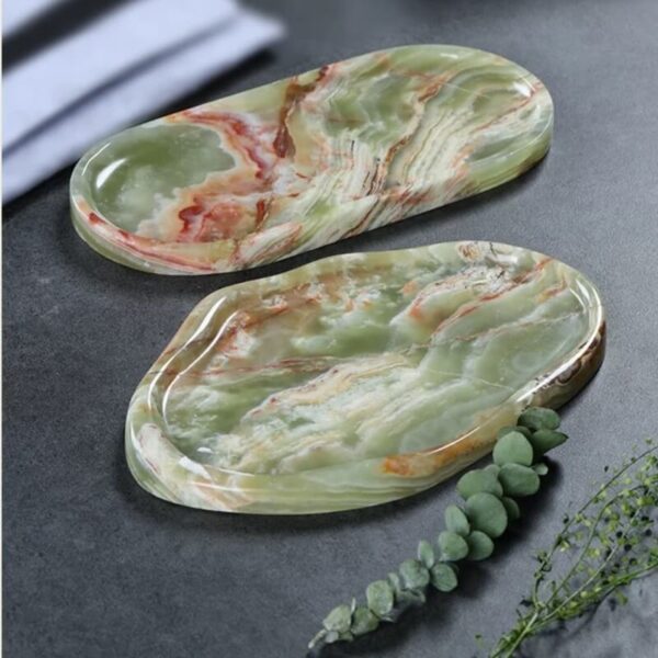 Green Onyx Tray