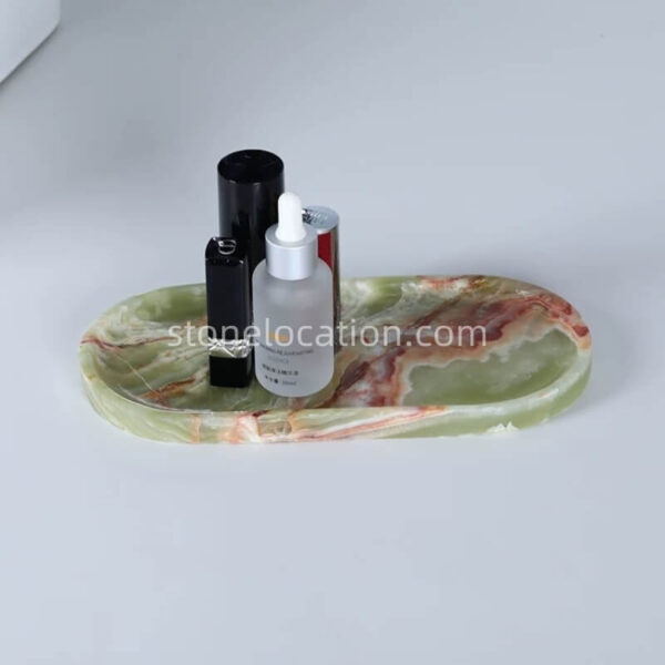 Green Onyx Tray