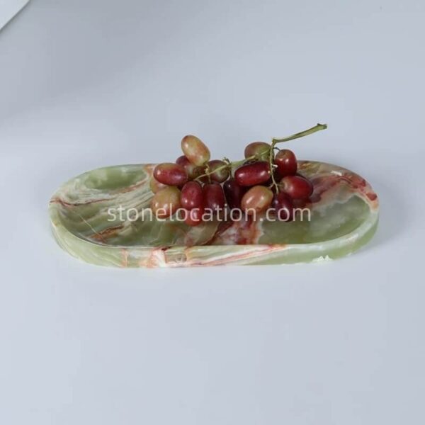 Green Onyx Tray