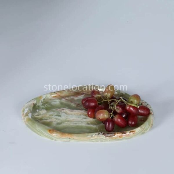 Green Onyx Tray