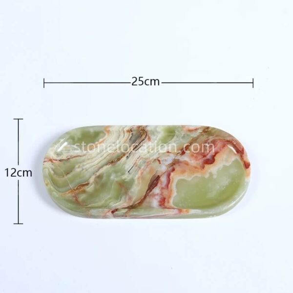 Green Onyx Tray