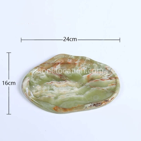 Green Onyx Tray