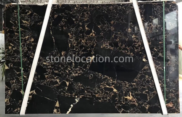 Athens Portoro Gold Marble