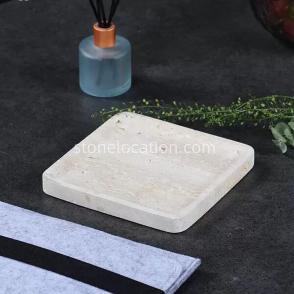 Beige Travertine Tray