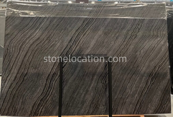 Rosewood Grain Black Marble