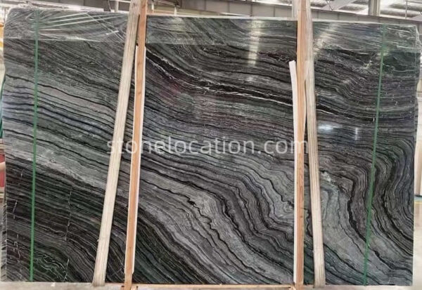 Black Wood Vein Marble