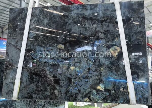 Blue Emerald Granite Slab