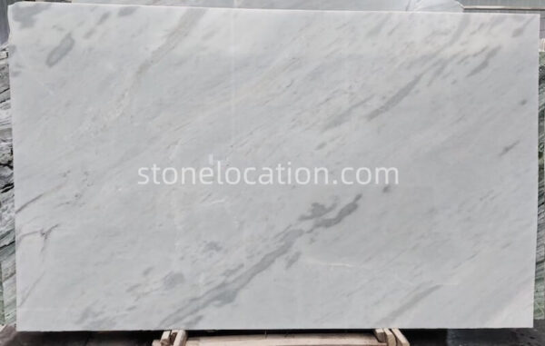 Dione White Marble Slab