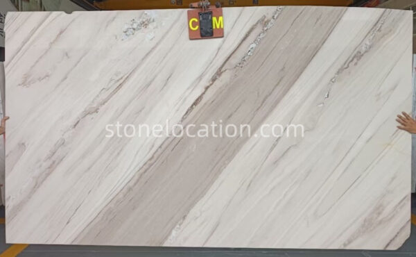 Palissandro White Marble Slab