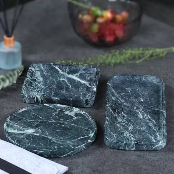 GReen Marble Tray