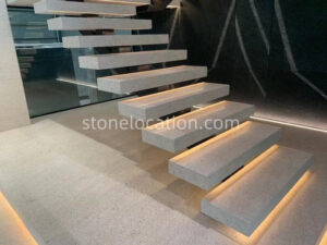 Iliria White Limestone for stairs