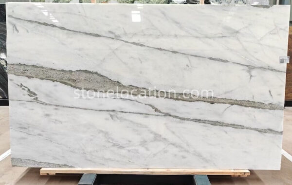 Lightning White Marble