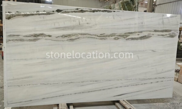 Lightning White Marble