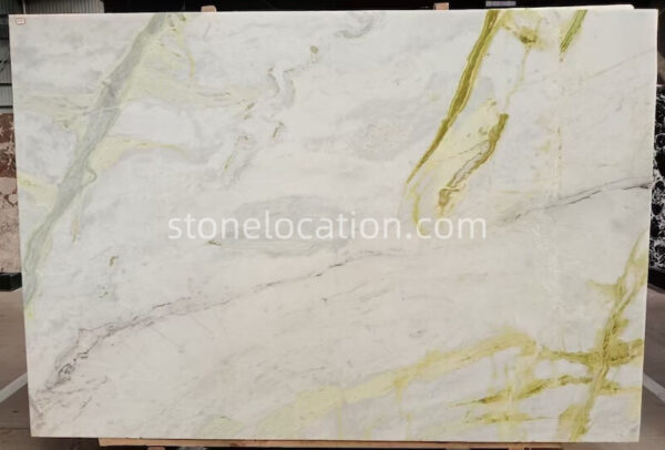 Luminous White Marble